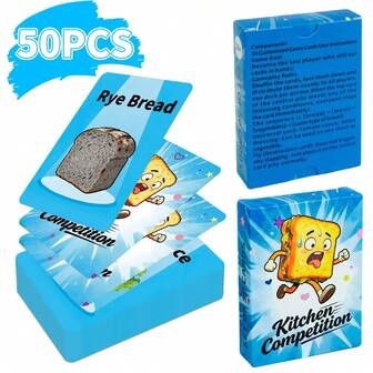 50 Fun Board Game Cards, Drinking Game Cards, Holiday Party Games, Couple Fun Cards, Suitable For Dinners, Gatherings, Parties, Date Nights, And Other Special Occasions. Can Be Used As Christmas Or Valentine's Day Gifts And Party Entertainment, Unlocking Warm Moments Of Communication And Enhancing Relationships.