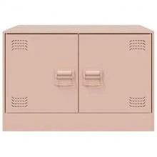 vidaXL Mesa baixa rosa 67x50x44 cm cinza - Rosa - Ver 6