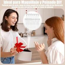 50 Piezas de Horquillas de Perlas,Accesorios para el Cabello de Novia con Perlas,5 Tamaños,Elegantes Accesorios para el Cabello Retro en Forma de U con Caja Blanca de Almacenamiento,Plateado(default) - Multicolor - Ver 7