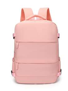 Mochila de mujer, mochila de viaje de gran capacidad, adecuada para ir al trabajo y a la escuela, bolso de portátil de moda, bolsa de viaje de negocios corta, adecuada para los viajes con Ryanair y Wizz Air - Multicolor - Ver 15