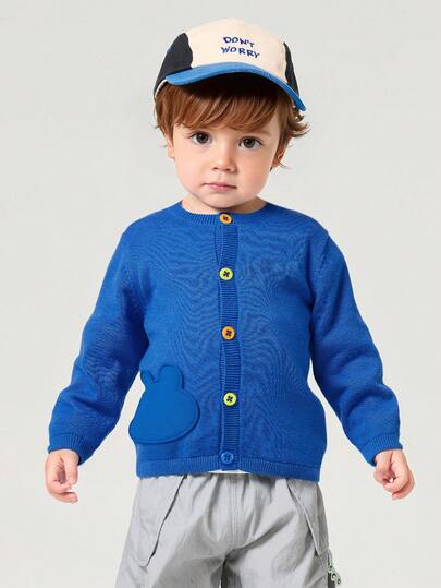 Balabala Baby Knit Cardigan, Lightweight Sweater Jacket Spring 2026
