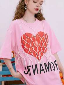 DEKUNER Elegant Handmade Crochet Hollow Out Vest, Fashionable Casual Design With Tassel Criss-Cross Strap Top, Can Be Worn As A Camisole Or Body Jewelry, Suitable For Holidays - White - View 4