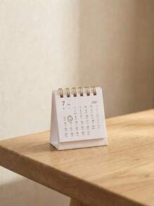 Cirelle 1pc Minimalist 2026 Mini Desktop Calendar, Suitable For Desk Decor