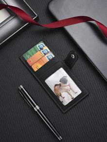 New Men's Business Long Wallet, Young Student Casual Stylish Phone Wallet, Clutch Handbag