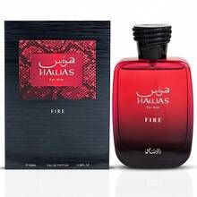 Hawass Collection - Hawass Fire by  for Men - 3.38 oz EDP Spray,perfumes de hombre original - Cálido y picante - Ver 2