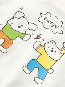 Balabala Baby Kids' Two Pieces Set, Unisex Cute & Comfortable Spring 2026 - Light Yellow - View 7