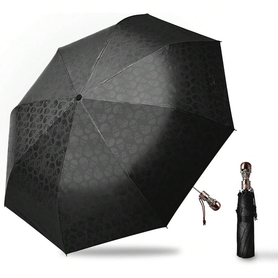 Umbrellas And Rain Hat Umbrellas - Black - View 1