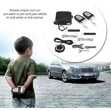 Motor de Sistema de Alarma de 12v,Kit de Sistema de Entrada sin Llave con botón de Arranque Remoto de una vía,Sistema de Alarma de Coche Universal,37854176 - Tipo de Enchufe A Japonés (100V) - Ver 6