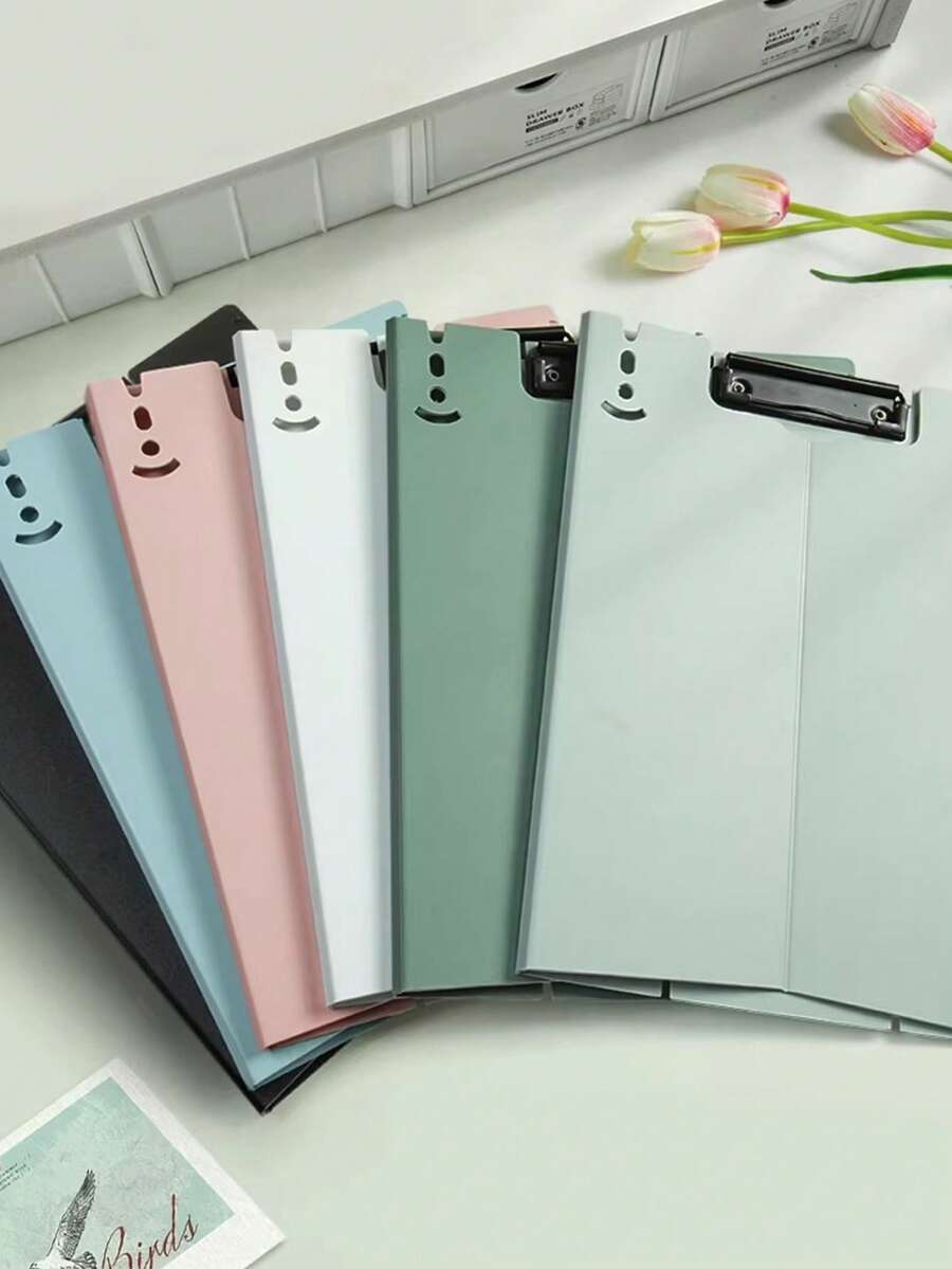 A4 Paper Clip Board, Multi-Functional File Folder, Stationery Organizer For Students And Office Use, Back To School Supplies