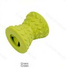 Dog Toy Dumbbell Dropper Made Of Natural Rubber, Resistant To Biting And Grinding Teeth, Puzzle Pet Dog Toy - màu xanh lá - Xem 8