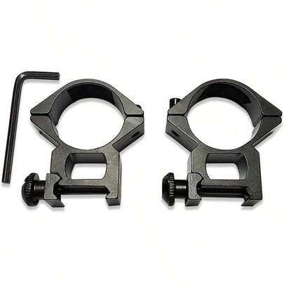 2PCs Outdoor Hunting Scope 30mm Bracket Metal Scope Mount Rings For Optical Sight