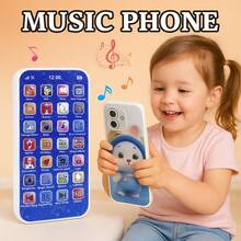 儿童早教益智电话，多功能学习机，早教音乐模拟电话，男孩女孩玩具，节日礼物