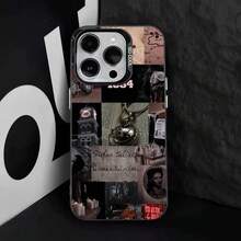 La Funda de Teléfono V-Vampire D-Diaries para 17,16,15,14,13,12,11,Pro,Max,Plus, Antigolpes Negra Mate Dura - z1 - Ver 2