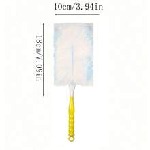 30pcs Disposable Anti-Static Duster Refill - Easy To Clean Electronics, Furniture And Ceiling Fans - No Battery Required, Suitable For Home Dusting, Household Cleaning Supplies, Lightweight Duster, Premium Fiber, Lint-Free Material, Anti-Static Duster, Office Maintenance, Ideal For Pet Owners - Blue and White - View 3