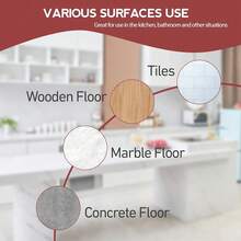 Spin Mop Scrub Brush Head Compatible With Oceda EasyWring 1-Tank System, 2 Pcs Scrub Brush, Floor Scrubber Hard Bristle Cleaning Brush For Bathroom, Kitchen, Tub And Tile - 紅色 - 查看 7