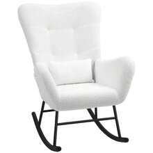 Swivel Chair - White - View 9