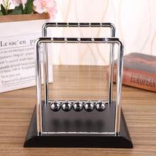 1pc Newton's Cradle Collision Ball, Desk Decor For Stress Relief