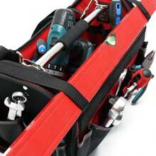 Tool Bag Size L With Shoulder Strap And Carrying Handle - 33x18,5x25 cm - View 5