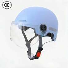 全新国标3C认证防爆头盔，自行车安全头盔，摩托车安全头盔，男女通用，带紫外线防护功能，深受骑行爱好者喜爱，适用于户外骑行、徒步、远足等运动。产品特点：耐用、防震、多层内部防护、使用寿命长。 - 彩色 - 查看 6