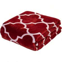 2026 Elegant Comfort Velvet Touch Ultra Plush Christmas Holiday Printed Fleece Throw/Blanket-50 X 60inch, (Reindeer), 50 X 60 Inch (W912) - 四葉草勃根地 - 查看 2