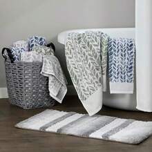 OpenHISKL Home - Toalla de bao con Hojas envejecidas, 28 x 54 Pulgadas, Salvia - 28x54+salvia - Ver 11