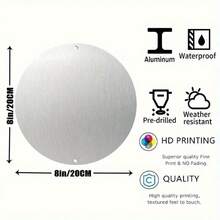 Delight Your Loved Ones This Valentine's Day With This 8x8 Vintage Aluminum Sign, Great For Both Indoor And Outdoor Home Decor. - TYA49490--20x20cm - 查看 6