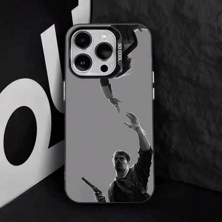 Funda de teléfono B-Bioshock I-Infinite para 17,16,15,14,13,12,11,Pro,Max,Plus, anti-caída, negra mate dura - z5 - Añade 13