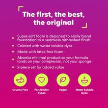 ® | Original Pink   Sponge, Super-Soft Foam Easily Blends Foundations, Powders & Creams, Made In USA, Reusable, Washable, Streak Free Application, Vegan, Cruelty Free,38052438 - Màu Hồng baby - Xem 6