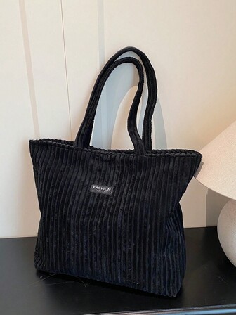 Bolso de mano de gran capacidad para mujer, nueva bolsa de hombro minimalista para ir al trabajo