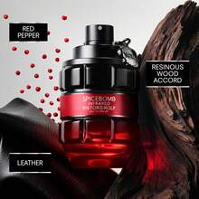 Viktor & Rolf Spicebomb Infrared Eau De Parfum - Woody & Spicy - Cologne For Men - With Notes Of Leather & Cinnamon - 3.04 Oz - Spicebomb Infrared - 查看 2