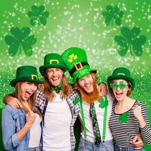 1pc St. Patrick's Day Photo Backdrop Prop, Banner Decor, Home Decor, Room Decor, Wall Decor, Party Background Decoration, Party Supplies/Gifts - Multicolor - View 2