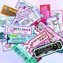 Book Club Bookmarks 30PC Bulk Set - Cute And Cool Bookmarks For Women Fun Markers For Reading Stylish Accessories Funny And Girly Bookish Items Perfect For Teachers Book Lovers And Readers - Nhiều màu - Xem 5