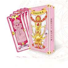 1 Set - Cartas de Clow - Mercancía de Anime - Cartas de Adivinación - Regalo de Vacaciones/Cumpleaños - Regalo de Halloween - Regalo de Navidad - Multicolor - Ver 7