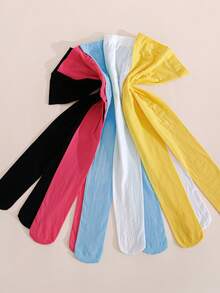 5 piezas de mallas de baile de colores brillantes para niñas, adecuadas para actuaciones en el escenario y combinación - Multicolor - Ver 3