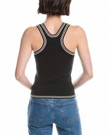 THE UPSIDE Mimi Knit Tank Top - Black - View 3
