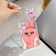 Kpop S-Stray K-Kids Skzoos Toon Cute Dwaekki Phone Case For Samsung 25 S24 S23 S22 S21 S20 FE Ultra Plus 4G 5G Transparent TPU Soft Back Cover Funda Para  17 Pro Forros Para  Cheap  17 Case - 混合顏色 - 查看 7