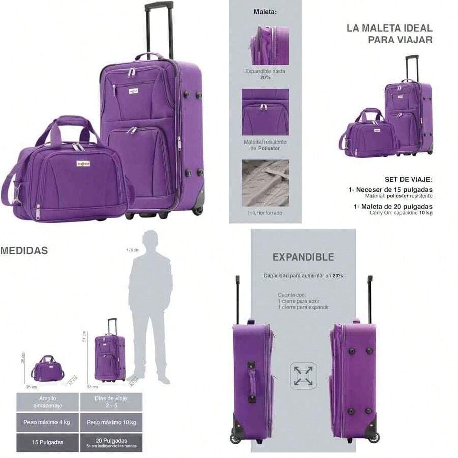 Carry-Ons - 紫色 - 查看 1