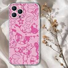 Japan T-Tokidokis Phone Case For 17,16,15,14,13,12,11 Pro,Max,Plus,,Air Transpart Silicone Soft.Holiday Phone Accessories. 17 Pro Case Phone Cases 14 Pink Christmas Girlfriend Or Boyfriend Gifts - Z8 - Xem 4