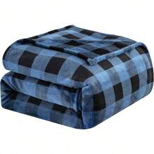 2026 Elegant Comfort Velvet Touch Ultra Plush Christmas Holiday Printed Fleece Throw/Blanket-50 X 60inch, (Reindeer), 50 X 60 Inch (W912) - 布法羅藍 - 查看 2
