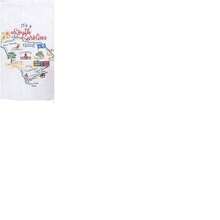 OpenHIKay Dee Designs ST Thing S Carolina EMB F/S - Toalla (17,5 x 28 cm), Varios Colores - como se muestra en la figura - Ver 1
