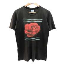 Camiseta promocional del tour del álbum "Mighty Like A Rose" de COSTELLO de 1991, estilo vintage de los 90, hecha en EE. UU. con una sola costura, de pop rock barroco - Negro - Ver 6