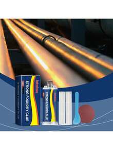 Metal Casting Glue Casting Glue AB Glue Repair Agent Stainless Steel Copper Aluminum Waterproof Metal Sealant - 1 - View 2