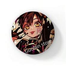Broche de 58mm, se puede usar como accesorio para mochila, personaje de anime, insignia de cosplay de dibujos animados, decoración de ropa, regalo para amigos, estilo navideño - 58mm - Ver 12