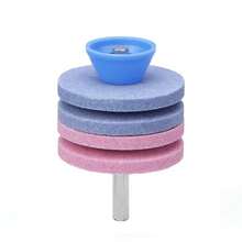 1件/2件/4件装割草机刀片磨刀器，工业磨头，砂轮，磨刀石，割草机刀片磨刀器配件 - 霧霾藍 - 查看 12