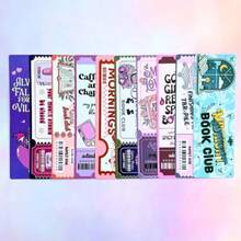 Book Club Bookmarks 30PC Bulk Set - Cute And Cool Bookmarks For Women Fun Markers For Reading Stylish Accessories Funny And Girly Bookish Items Perfect For Teachers Book Lovers And Readers - Nhiều màu - Xem 6