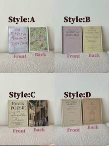 Ins Style Simple English Magazine Props, Suitable For Photography, Live Streaming, Street Shooting, Model Studio, And Home Decor - Multicolor - View 4
