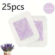 100pcs Traditional Chinese Herbal Lavender Detox Foot Pads - Chinese Herbal Formula Foot Pads, Soothe Feet, Promote Blood Circulation, Help Daily Relaxation - Multicolor - View 12