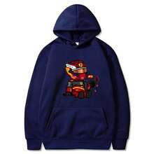 Sainz Mini F1 Hoodies For Men Games Cartoon Graphic Sweatshirts Long Sleeve Y2k Clothes Men Clothing Harajuku Streetwear Women - White - View 9