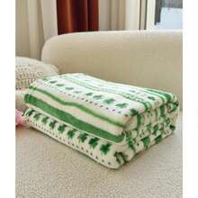 2026 Elegant Comfort Velvet Touch Ultra Plush Christmas Holiday Printed Fleece Throw/Blanket-50 X 60inch, (Reindeer), 50 X 60 Inch (W912) - 花三葉草 - 查看 6