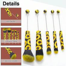 10Pieces Beadable  Brushes Sunflower Diy  Comestic Brushes Beaded Brushes Kit For DIY Beaded Eyeshadow Brush (Beadable  Brushes-10pieces=2Sets),38051952 - 紫丁香色 - 查看 2